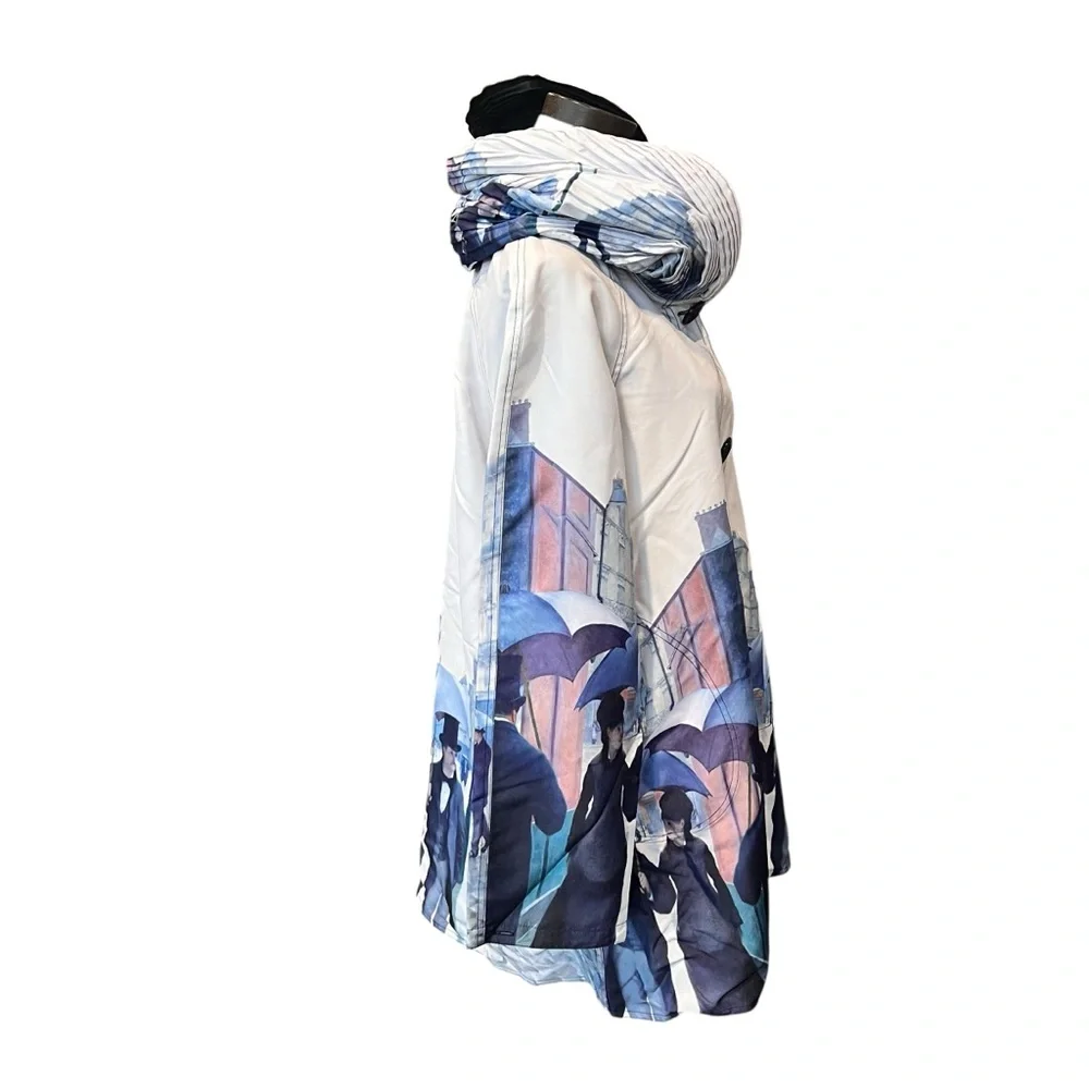 Opéra Art to Wear Reversible Water Repellent Jacket NEW - Picture 2 of 8